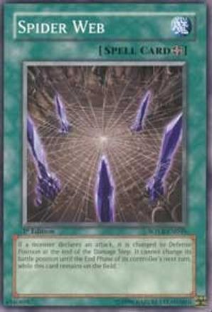 Spider Web (SOVR-EN045) - Stardust Overdrive 1st Edition Stardust Overdrive Yugioh Single  Squirtle Squad Card Shop.