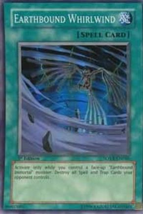 Earthbound Whirlwind (SOVR-EN046) - Stardust Overdrive 1st Edition Stardust Overdrive Yugioh Single  Squirtle Squad Card Shop.