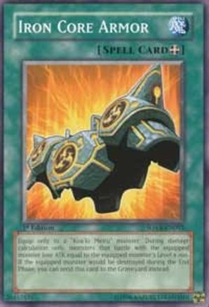Iron Core Armor (SOVR-EN053) - Stardust Overdrive Unlimited Stardust Overdrive Yugioh Single  Squirtle Squad Card Shop.