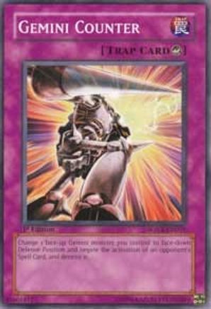 Gemini Counter (SOVR-EN075) - Stardust Overdrive Unlimited Stardust Overdrive Yugioh Single  Squirtle Squad Card Shop.