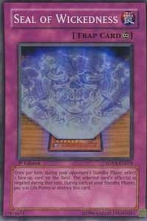 Seal of Wickedness (SOVR-EN079) - Stardust Overdrive 1st Edition Stardust Overdrive Yugioh Single  Squirtle Squad Card Shop.
