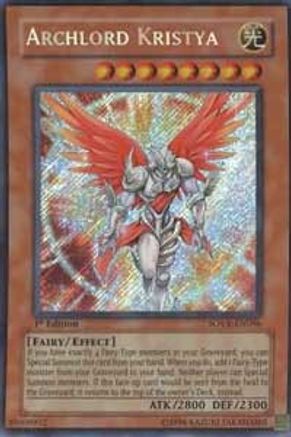 Archlord Kristya (SOVR-EN096) - Stardust Overdrive Unlimited Stardust Overdrive Yugioh Single  Squirtle Squad Card Shop.