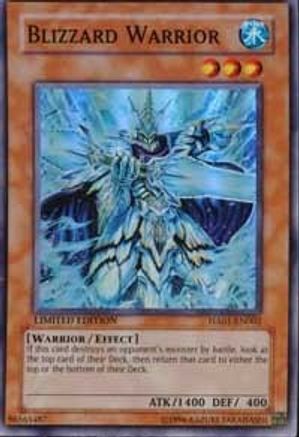 Blizzard Warrior (HA01-EN002) - Hidden Arsenal Unlimited Hidden Arsenal Yugioh Single  Squirtle Squad Card Shop.