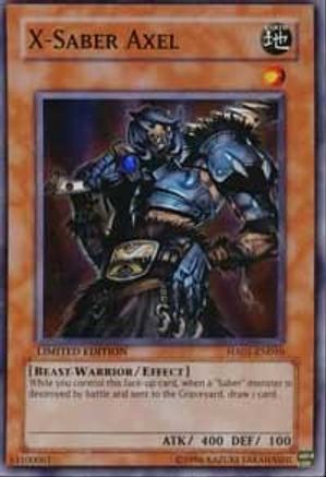 X-Saber Axel (HA01-EN010) - Hidden Arsenal Unlimited Hidden Arsenal Yugioh Single  Squirtle Squad Card Shop.