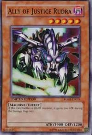 Ally of Justice Rudra (HA01-EN016) - Hidden Arsenal Unlimited Hidden Arsenal Yugioh Single  Squirtle Squad Card Shop.