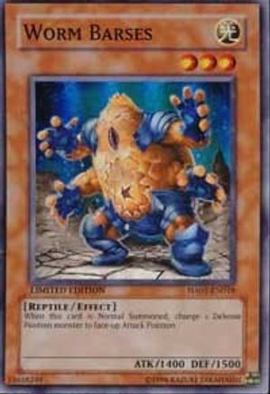 Worm Barses (HA01-EN018) - Hidden Arsenal Limited Hidden Arsenal Yugioh Single  Squirtle Squad Card Shop.