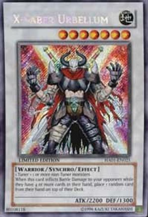 X-Saber Urbellum (HA01-EN025) - Hidden Arsenal Limited Hidden Arsenal Yugioh Single  Squirtle Squad Card Shop.