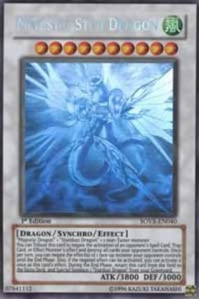 Majestic Star Dragon (Ghost Rare) (SOVR-EN040) - Stardust Overdrive Unlimited Stardust Overdrive Yugioh Single  Squirtle Squad Card Shop.