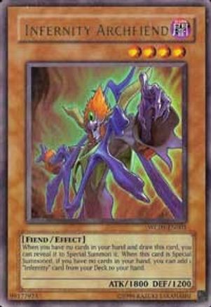 Infernity Archfiend (WC09-EN001) - Stardust Accelerator Promos Limited Stardust Accelerator Promos Yugioh Single  Squirtle Squad Card Shop.