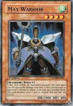 Max Warrior (DP09-EN009) - Duelist Pack 9: Yusei 2 1st Edition Duelist Pack 9: Yusei 2 Yugioh Single  Squirtle Squad Card Shop.