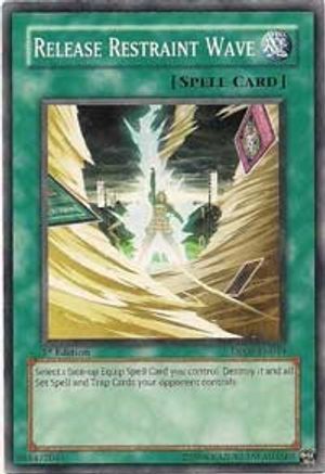 Release Restraint Wave (DP09-EN019) - Duelist Pack 9: Yusei 2 Unlimited Duelist Pack 9: Yusei 2 Yugioh Single  Squirtle Squad Card Shop.