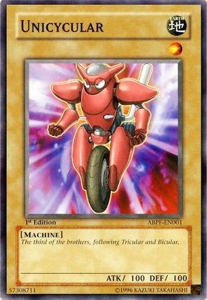 Unicycular (ABPF-EN001) - Absolute Powerforce Unlimited Absolute Powerforce Yugioh Single  Squirtle Squad Card Shop.