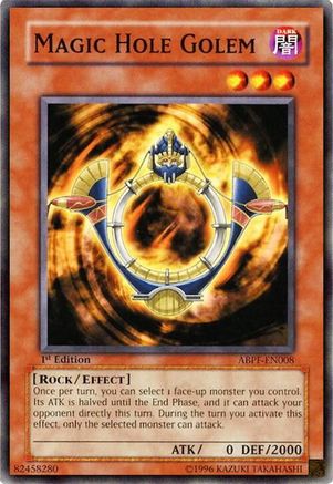 Magic Hole Golem (ABPF-EN008) - Absolute Powerforce Unlimited Absolute Powerforce Yugioh Single  Squirtle Squad Card Shop.