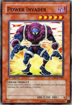 Power Invader (ABPF-EN009) - Absolute Powerforce 1st Edition Absolute Powerforce Yugioh Single  Squirtle Squad Card Shop.