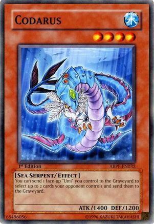 Codarus (ABPF-EN032) - Absolute Powerforce Unlimited Absolute Powerforce Yugioh Single  Squirtle Squad Card Shop.