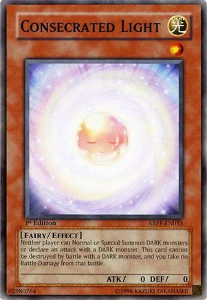 Consecrated Light (ABPF-EN033) - Absolute Powerforce Unlimited Absolute Powerforce Yugioh Single  Squirtle Squad Card Shop.