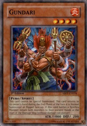 Gundari (ABPF-EN034) - Absolute Powerforce Unlimited Absolute Powerforce Yugioh Single  Squirtle Squad Card Shop.