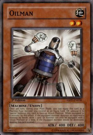 Oilman (ABPF-EN036) - Absolute Powerforce Unlimited Absolute Powerforce Yugioh Single  Squirtle Squad Card Shop.