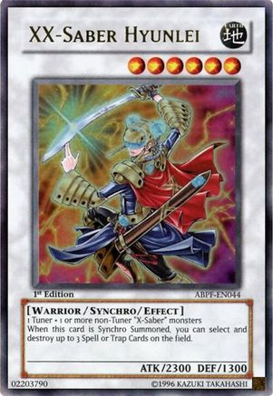XX-Saber Hyunlei (ABPF-EN044) - Absolute Powerforce 1st Edition Absolute Powerforce Yugioh Single  Squirtle Squad Card Shop.