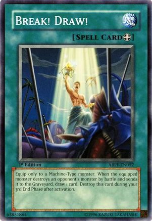 Break! Draw! (ABPF-EN052) - Absolute Powerforce Unlimited Absolute Powerforce Yugioh Single  Squirtle Squad Card Shop.