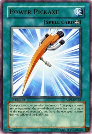Power Pickaxe (ABPF-EN053) - Absolute Powerforce 1st Edition Absolute Powerforce Yugioh Single  Squirtle Squad Card Shop.