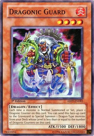 Dragonic Guard (ABPF-EN085) - Absolute Powerforce Unlimited Absolute Powerforce Yugioh Single  Squirtle Squad Card Shop.