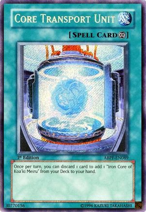 Core Transport Unit (ABPF-EN089) - Absolute Powerforce 1st Edition Absolute Powerforce Yugioh Single  Squirtle Squad Card Shop.