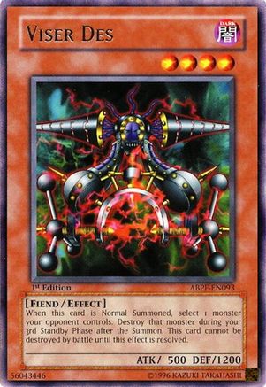 Viser Des (ABPF-EN093) - Absolute Powerforce 1st Edition Absolute Powerforce Yugioh Single  Squirtle Squad Card Shop.