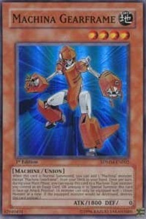 Machina Gearframe (SDMM-EN002) - Structure Deck: Machina Mayhem Unlimited Structure Deck: Machina Mayhem Yugioh Single  Squirtle Squad Card Shop.
