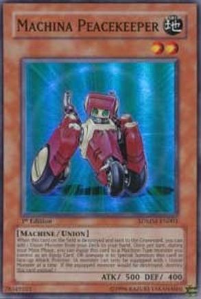 Machina Peacekeeper (SDMM-EN003) - Structure Deck: Machina Mayhem Unlimited Structure Deck: Machina Mayhem Yugioh Single  Squirtle Squad Card Shop.