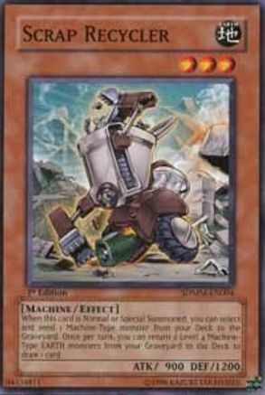Scrap Recycler (SDMM-EN004) - Structure Deck: Machina Mayhem 1st Edition Structure Deck: Machina Mayhem Yugioh Single  Squirtle Squad Card Shop.