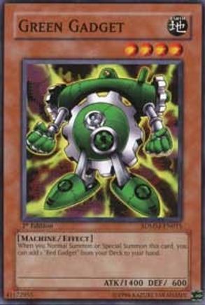 Green Gadget (SDMM-EN015) - Structure Deck: Machina Mayhem 1st Edition Structure Deck: Machina Mayhem Yugioh Single  Squirtle Squad Card Shop.
