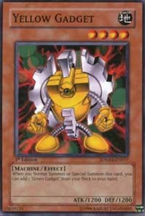 Yellow Gadget (SDMM-EN017) - Structure Deck: Machina Mayhem 1st Edition Structure Deck: Machina Mayhem Yugioh Single  Squirtle Squad Card Shop.