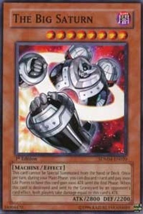 The Big Saturn (SDMM-EN020) - Structure Deck: Machina Mayhem Unlimited Structure Deck: Machina Mayhem Yugioh Single  Squirtle Squad Card Shop.