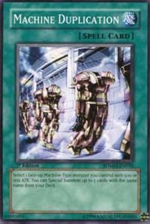 Machine Duplication (SDMM-EN026) - Structure Deck: Machina Mayhem 1st Edition Structure Deck: Machina Mayhem Yugioh Single  Squirtle Squad Card Shop.