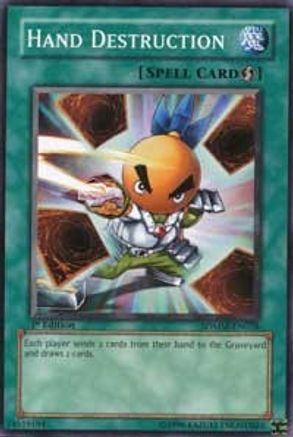 Hand Destruction (SDMM-EN028) - Structure Deck: Machina Mayhem 1st Edition Structure Deck: Machina Mayhem Yugioh Single  Squirtle Squad Card Shop.