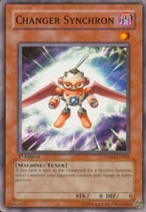 Changer Synchron (TSHD-EN004) - The Shining Darkness Unlimited The Shining Darkness Yugioh Single  Squirtle Squad Card Shop.