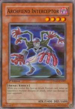 Archfiend Interceptor (TSHD-EN007) - The Shining Darkness Unlimited The Shining Darkness Yugioh Single  Squirtle Squad Card Shop.