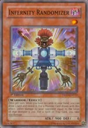 Infernity Randomizer (TSHD-EN013) - The Shining Darkness Unlimited The Shining Darkness Yugioh Single  Squirtle Squad Card Shop.