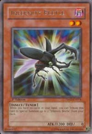 Infernity Beetle (TSHD-EN014) - The Shining Darkness 1st Edition The Shining Darkness Yugioh Single  Squirtle Squad Card Shop.