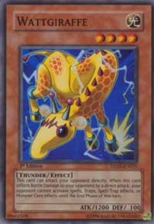 Wattgiraffe (TSHD-EN025) - The Shining Darkness 1st Edition The Shining Darkness Yugioh Single  Squirtle Squad Card Shop.