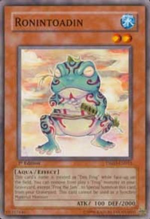 Ronintoadin (TSHD-EN033) - The Shining Darkness Unlimited The Shining Darkness Yugioh Single  Squirtle Squad Card Shop.