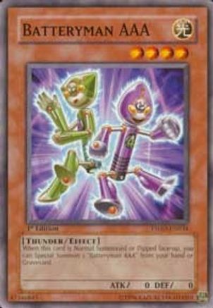 Batteryman AAA (TSHD-EN034) - The Shining Darkness Unlimited The Shining Darkness Yugioh Single  Squirtle Squad Card Shop.