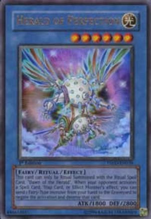 Herald of Perfection (TSHD-EN039) - The Shining Darkness Unlimited The Shining Darkness Yugioh Single  Squirtle Squad Card Shop.