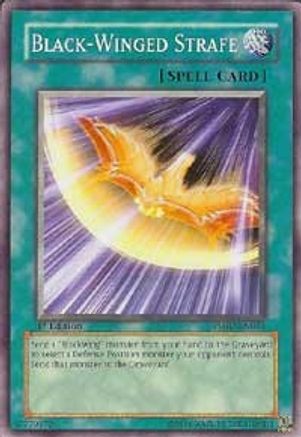 Black-Winged Strafe (TSHD-EN045) - The Shining Darkness 1st Edition The Shining Darkness Yugioh Single  Squirtle Squad Card Shop.