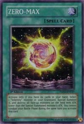 ZERO-MAX (TSHD-EN047) - The Shining Darkness Unlimited The Shining Darkness Yugioh Single  Squirtle Squad Card Shop.