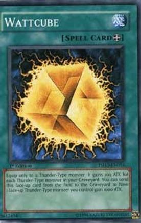Wattcube (TSHD-EN054) - The Shining Darkness Unlimited The Shining Darkness Yugioh Single  Squirtle Squad Card Shop.