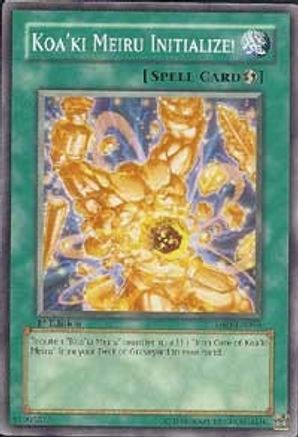 Koa'ki Meiru Initialize! (TSHD-EN058) - The Shining Darkness 1st Edition The Shining Darkness Yugioh Single  Squirtle Squad Card Shop.