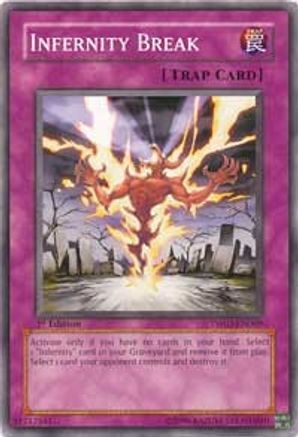Infernity Break (TSHD-EN069) - The Shining Darkness Unlimited The Shining Darkness Yugioh Single  Squirtle Squad Card Shop.