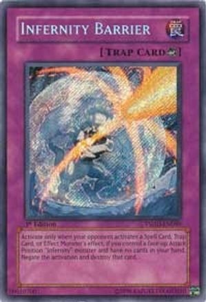 Infernity Barrier (TSHD-EN089) - The Shining Darkness 1st Edition The Shining Darkness Yugioh Single  Squirtle Squad Card Shop.